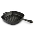 Cast Iron Skillet Home Kitchen Outdoor BBQ Saucepan Egg Pancake Cooking Frying Pan Non Stick Skillet